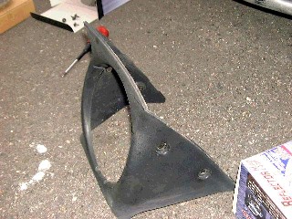 外れたカバー